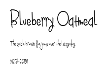 Blueberry Oatmeal.ttf