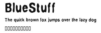 BlueStuff.ttf