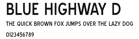 Blue Highway D.ttf