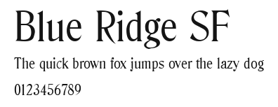 Blue Ridge SF.ttf