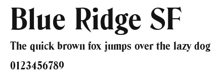 Blue Ridge SF.ttf