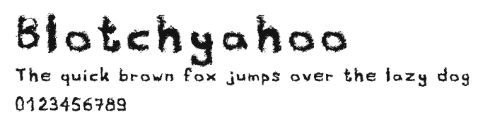 Blotchyahoo.ttf