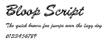 Bloop Script.ttf