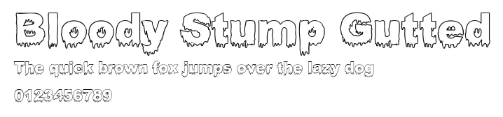 Bloody Stump Gutted.ttf