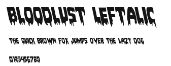 Bloodlust Leftalic.ttf
