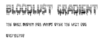 Bloodlust Gradient.ttf