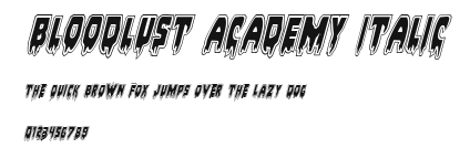 Bloodlust Academy Italic.ttf