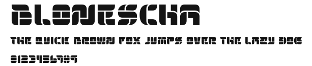 BLONESCHA .otf