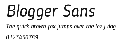 Blogger Sans Preview