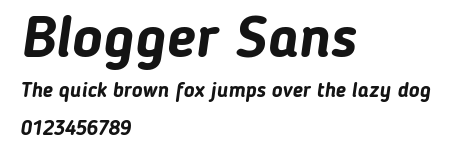 Blogger Sans Preview