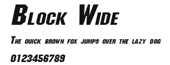 Block Wide Preview