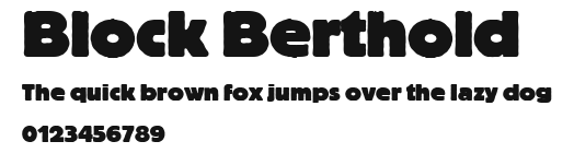 Block Berthold Preview