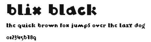 Blix Black Preview