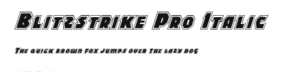 Blitzstrike Pro Italic.ttf