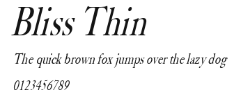 Bliss Thin.ttf