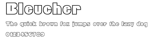 Bleucher.ttf