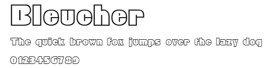 Bleucher.ttf