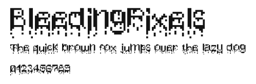 BleedingPixels.ttf