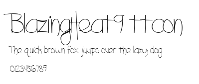 BlazingHeat9 ttcon.ttf