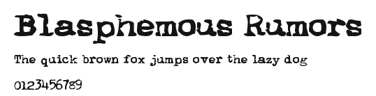 Blasphemous Rumors.ttf