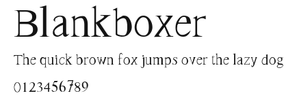 Blankboxer Preview