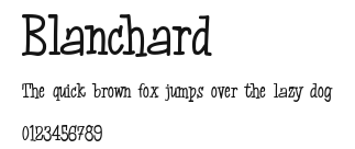 Blanchard Preview