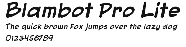 Blambot Pro Lite Preview