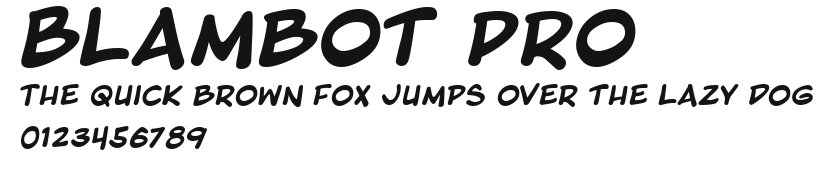 Blambot Pro Preview