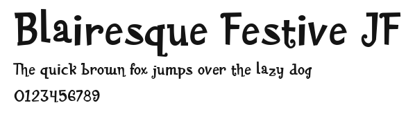 Blairesque Festive JF Preview