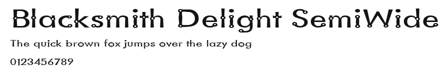 Blacksmith Delight SemiWide Preview