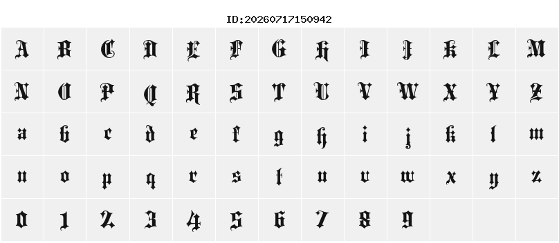 Character Map