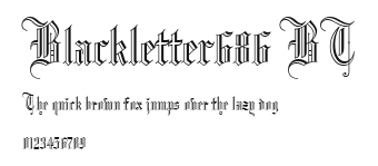 Blackletter686 BT Preview