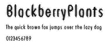 BlackberryPlants.ttf