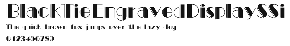 BlackTieEngravedDisplaySSi.ttf