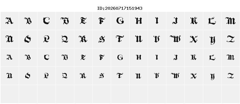 Character Map