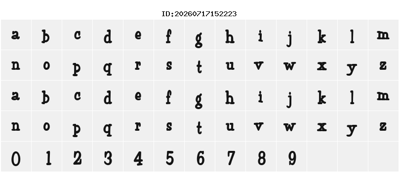 Character Map