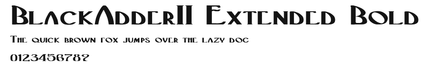 BlackAdderII Extended Bold.ttf