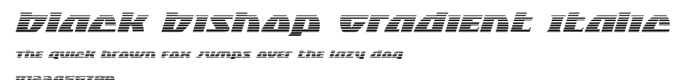Black Bishop Gradient Italic.ttf