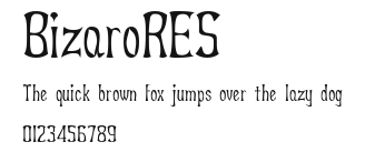 BizaroRES.ttf