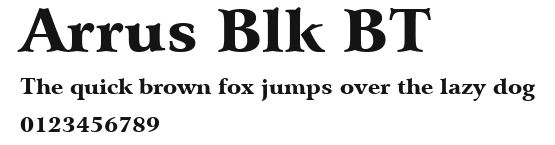 Arrus Blk BT.ttf