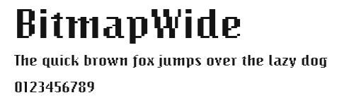 BitmapWide.ttf