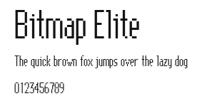 Bitmap Elite.ttf