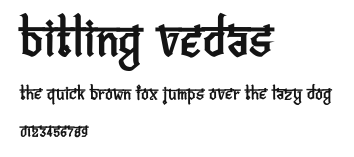 Bitling vedas.ttf