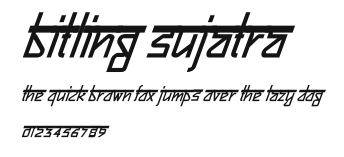 Bitling sujatra.ttf