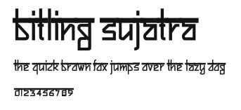 Bitling sujatra.ttf