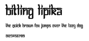 Bitling lipika.ttf