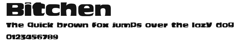 Bitchen.ttf
