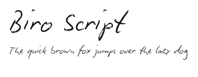 Biro Script.ttf
