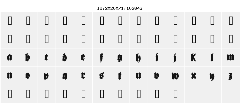 Character Map