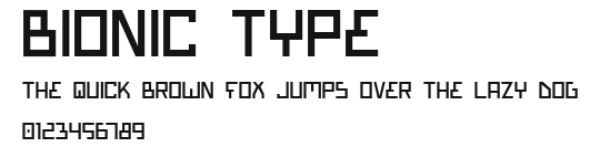 Bionic Type Preview